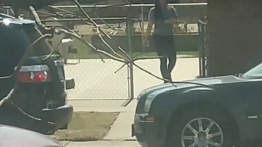 Out and about!#83: The Neighbor & bonus BBW walking bye.
