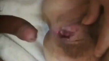 Cumming Into Shy Fat Granny