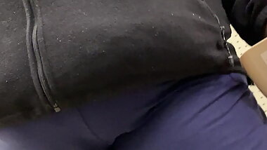 Black ssbbw deep wedgie booty