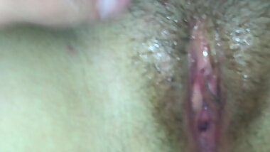 Close-up POV cream cum after nightclub &ndash; WET