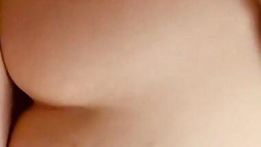 Girlfriends fat ass getting clapped