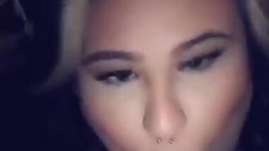 Blowjob for big tit bbw