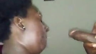 She Lied. She&rsquo;s not at work, She&rsquo;s Sucking a BBC