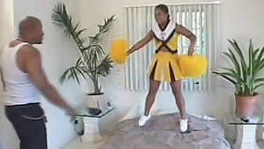Fat black cheerleader hardcore sex