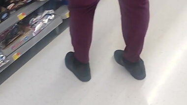 Thick Bbw in Wally World