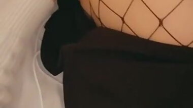 Fingering my ass in the morning