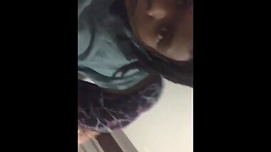 Baby moving that ass in the blue joggers!