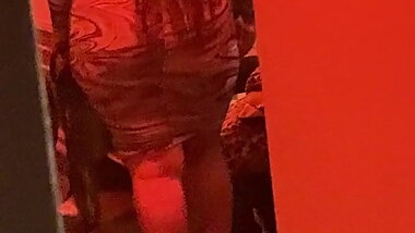 Sexy BBw in Dress after club