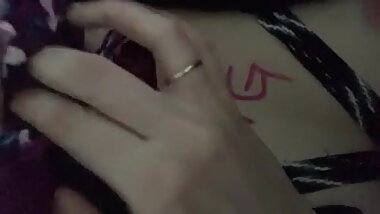 Slut shoving her panties in her mouth