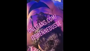 Twerking while sucking his dick