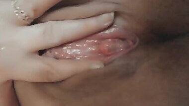 Rubbing this tight juicy pussy waiting for you...