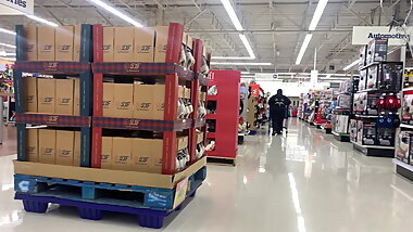 Bbw Mexican mommy deep wedgie walk through