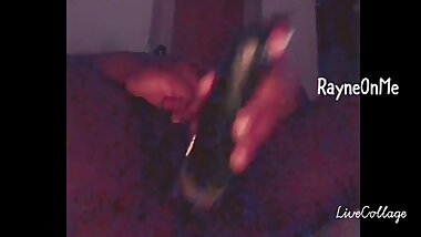 Small BBW Squirting On cucumber