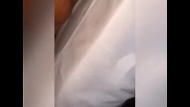 Juicing that black pussy from the back