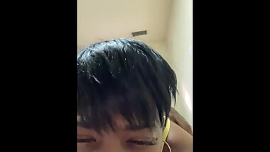 Me eating ass and pussy