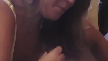 BBW Mom Takes a BBC and Gets a Creampie